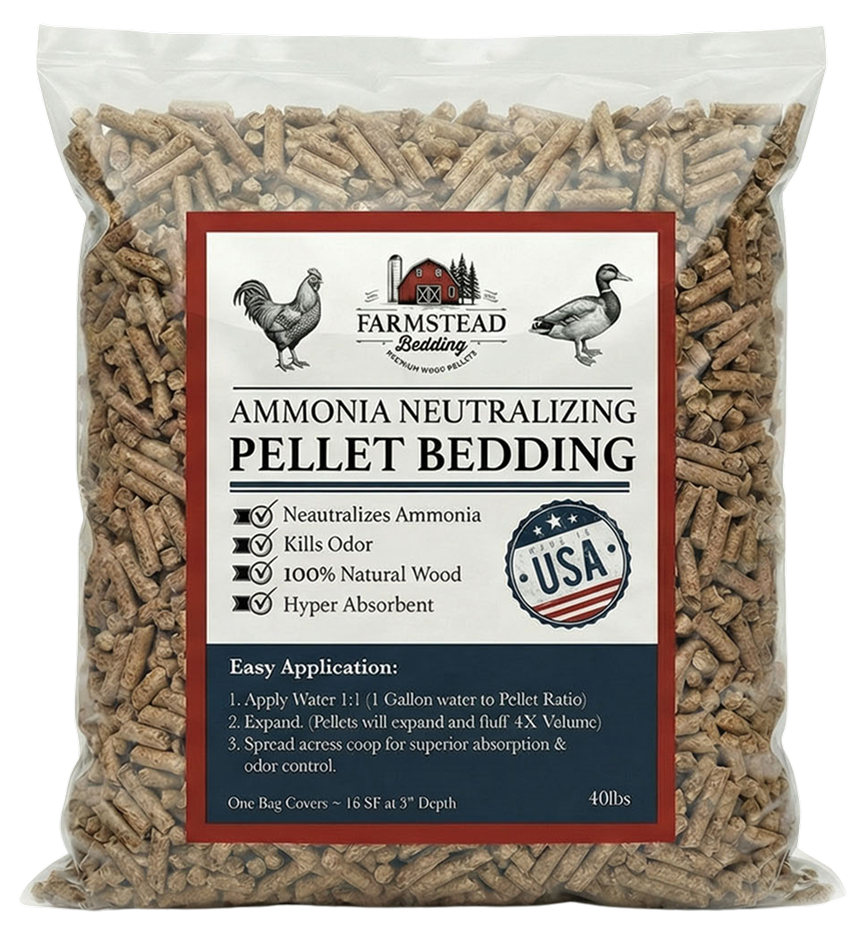 Ammonia Neutralizing Pellet Bedding