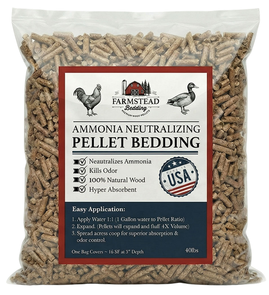 Ammonia Neutralizing Pellet Bedding