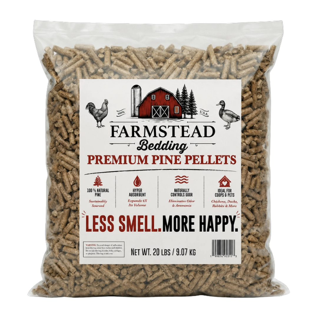 Ammonia Neutralizing Pellet Bedding