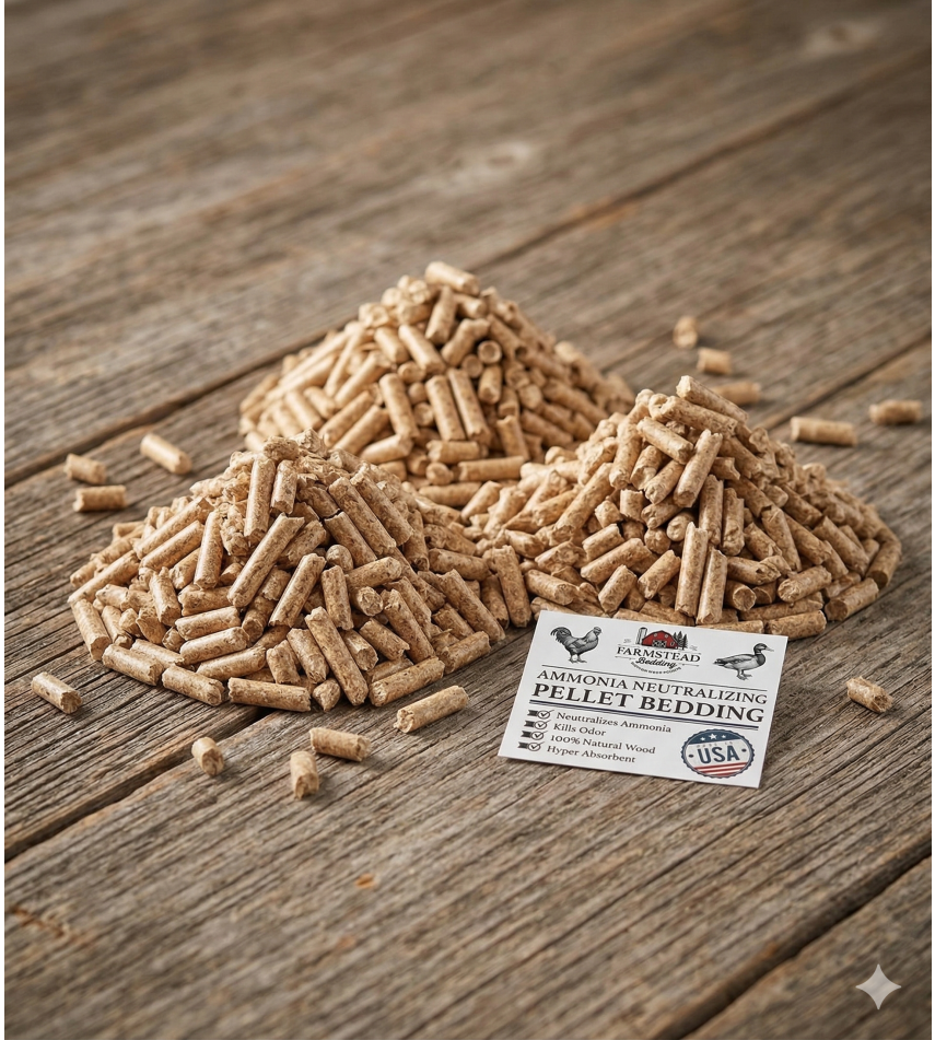 Ammonia Neutralizing Pellet Bedding