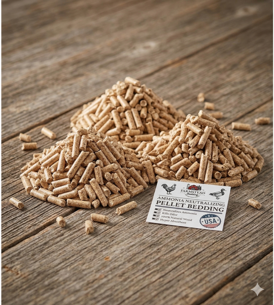 Ammonia Neutralizing Pellet Bedding